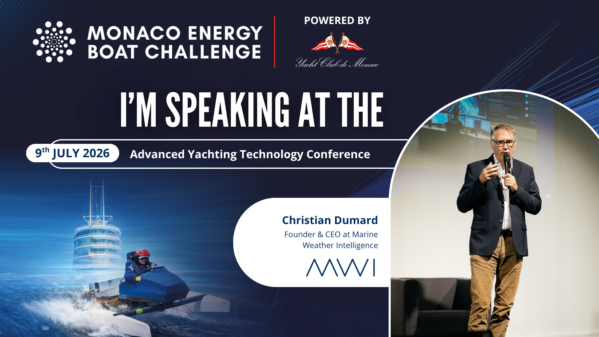 Marine Weather Intelligence invited to speak at the Monaco Energy Boat Challenge 2026