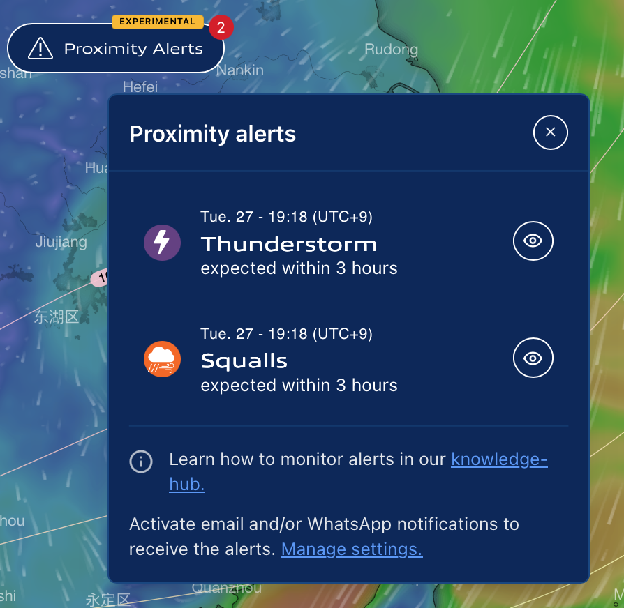 Alerts Display